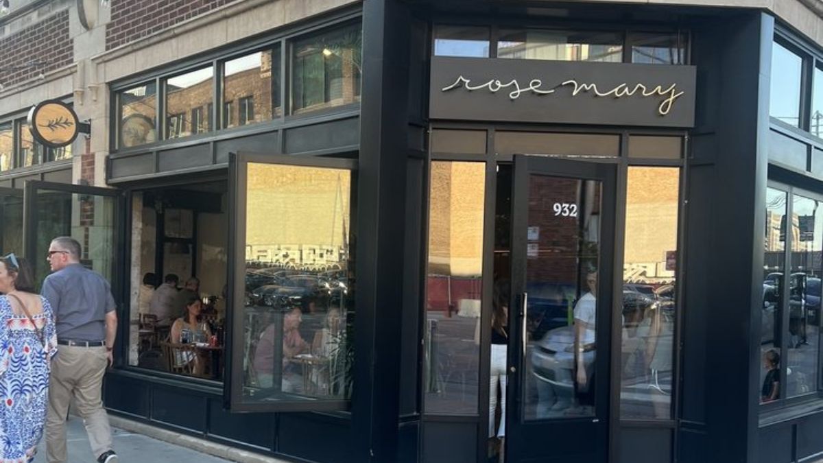 Restaurant has an 18-seat bar.