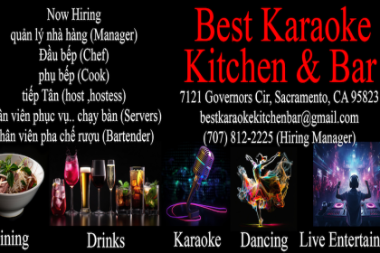 Best Karaoke Kitchen & Bar Bringing Food and Fun to South Sacramento