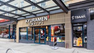 Kyuramen restaurant storefront