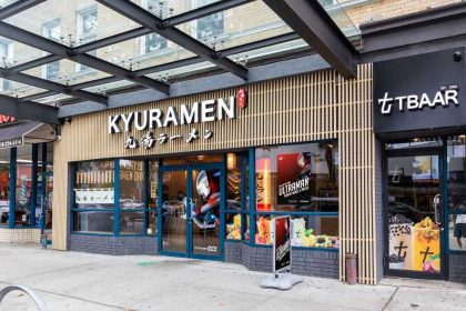 Kyuramen restaurant storefront