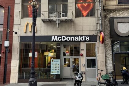 Chicken menu at McDonald’s