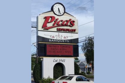 Pica’s Restaurant in Upper Darby has closed its dining room and is transitioning to a new building. 