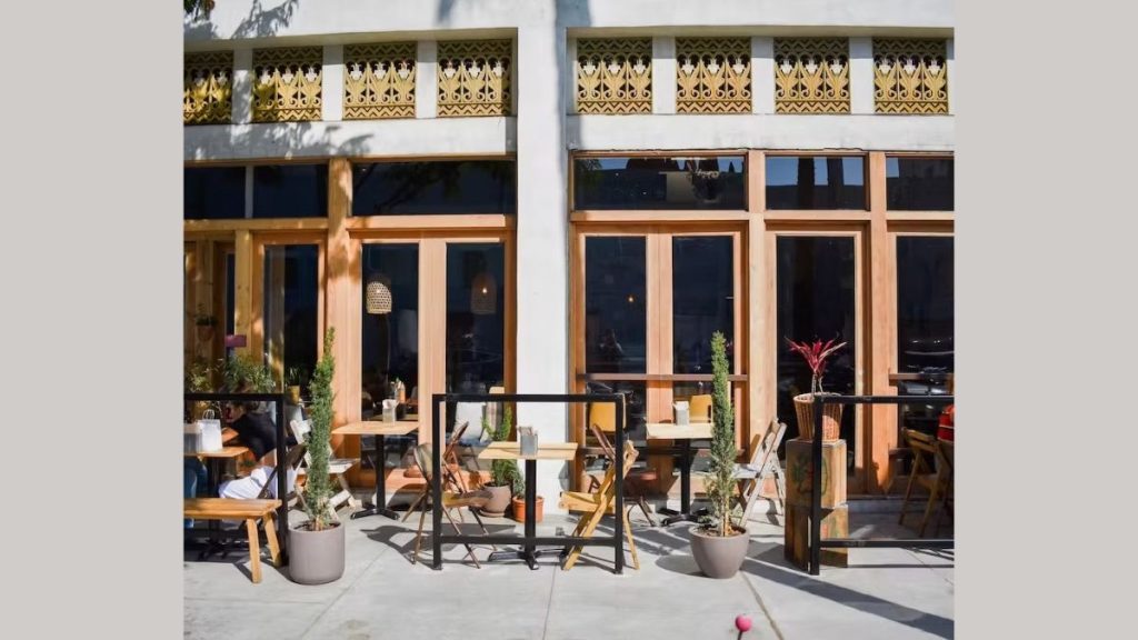 External view of Croft Alley restaurant