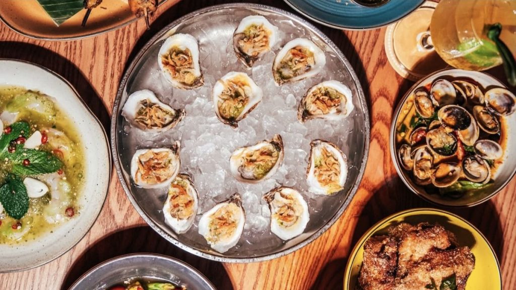 Food served at Fish Cheeks