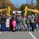 Building Homes for Heroes, Lowe’s, and the Town of Mooresville came together to break ground on Freedom Hill on November 11.