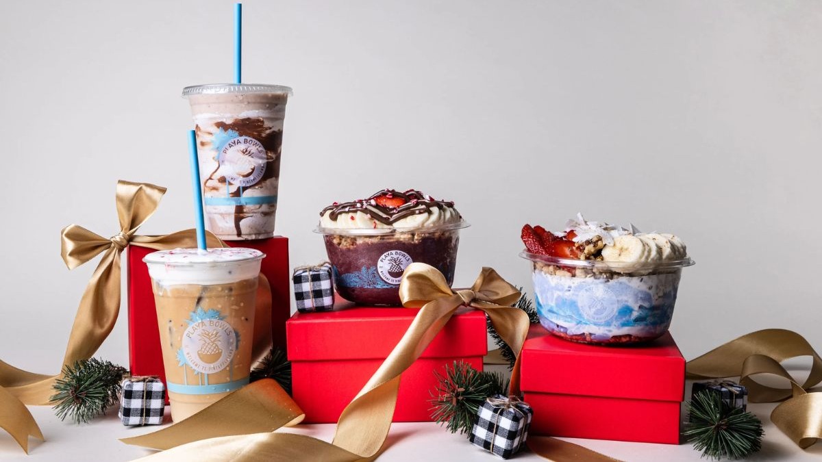 Playa Bowls released a new Winter Menu, complete with limited-time bowls, smoothies, and warm seasonal flavors perfect for chilly days.