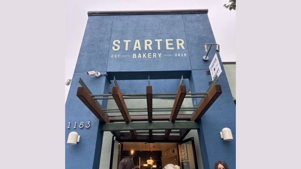 Entrance of the new outlet of Starter Bakery in Albany