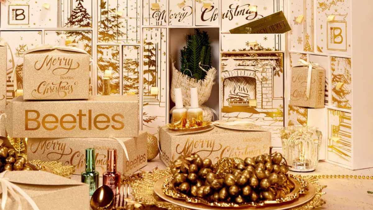 Named ‘Beetles Gilded Boutique,’ the collectible offers 24 days of golden glam and festive surprises.
