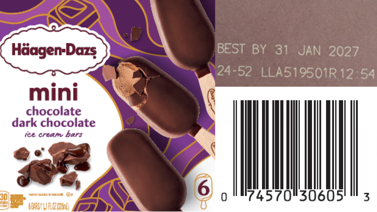 Dreyer's Grand Ice Cream, Inc. issued a recall of ice cream bars