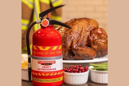 Firehouse Subs introduces the limited-edition Gravy Extinguisher, an inventive Thanksgiving-inspired creation starting November 14, 2025. 