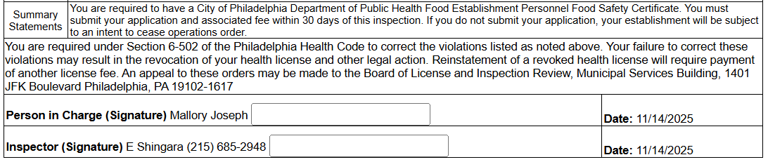 The report noted that cutting boards had deep scratches and scoring, preventing proper cleaning.