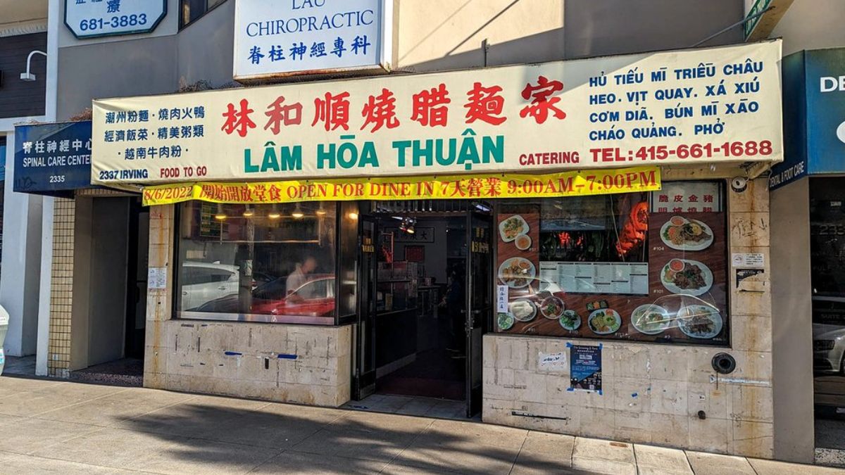 Vietnamese restaurant Lam Hoa Thuan went through a routine inspection on November 25 by the San Francisco health department.
