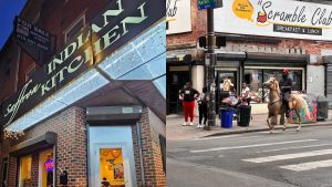 Saffron Indian Kitchen and Scramble Club were found to be non-compliant with the health safety code.