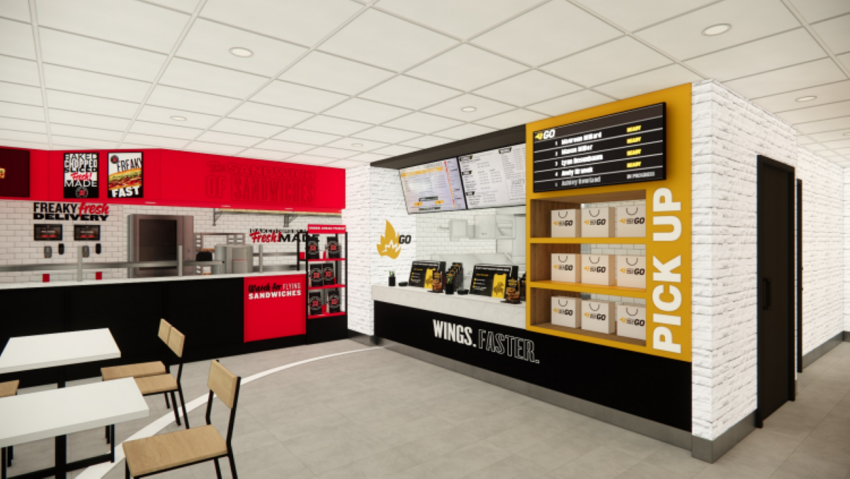 Jimmy John's and Buffalo Wild Wings GO Combo Restaurant Opening in Palmetto