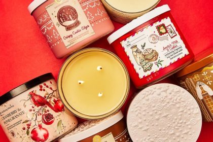 Scented candles of Bath & Body Works