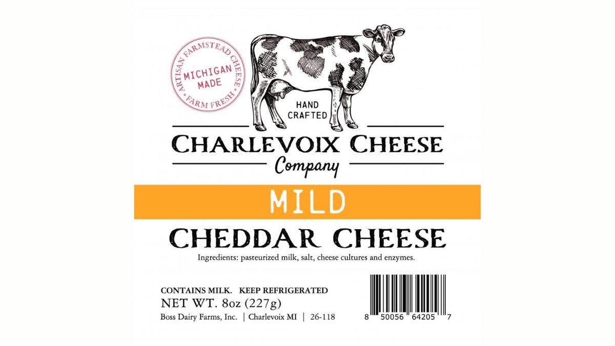 Boss Dairy Farms is voluntarily recalling a retail lot of Charlevoix Cheese Company Mild Cheddar Cheese due to possible Listeria contamination. 
