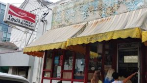 Louis Family restaurant storefront