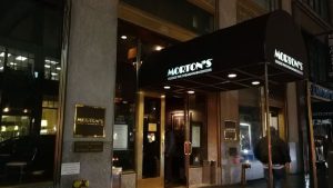 Morton's Steakhouse storefront