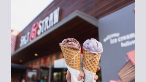 Ice cream enthusiasts can mark a delicious start to the New Year at its two new scoop outlets opening on December 31.