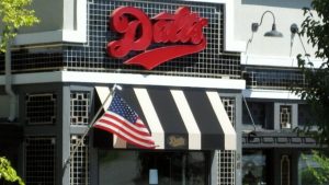 The 1980 American eatery was known for its long menu including sandwiches, steaks, and comfort food prepared from scratch.