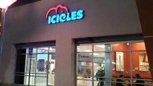 The Sacramento health department conducted a routine inspection at Icicles on December 10