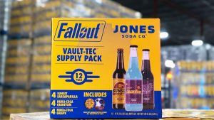 The limited-edition bundle features a 12-pack of game-inspired sodas.