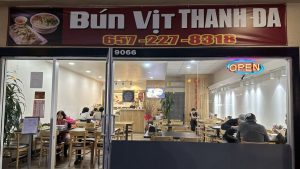 Bun Vit Thanh Da was reported for multiple health code violations, including the accumulation of dust and grime and improper storage