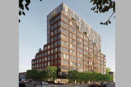 This is a rendered image of One Sunset in Brooklyn.