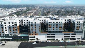 The project is designed to serve residents working near major employers, including SpaceX, the Tesla Design Center, and Ring.