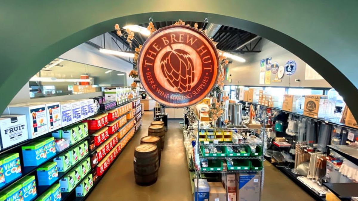 The store is known for its early influence on the local brewing community.