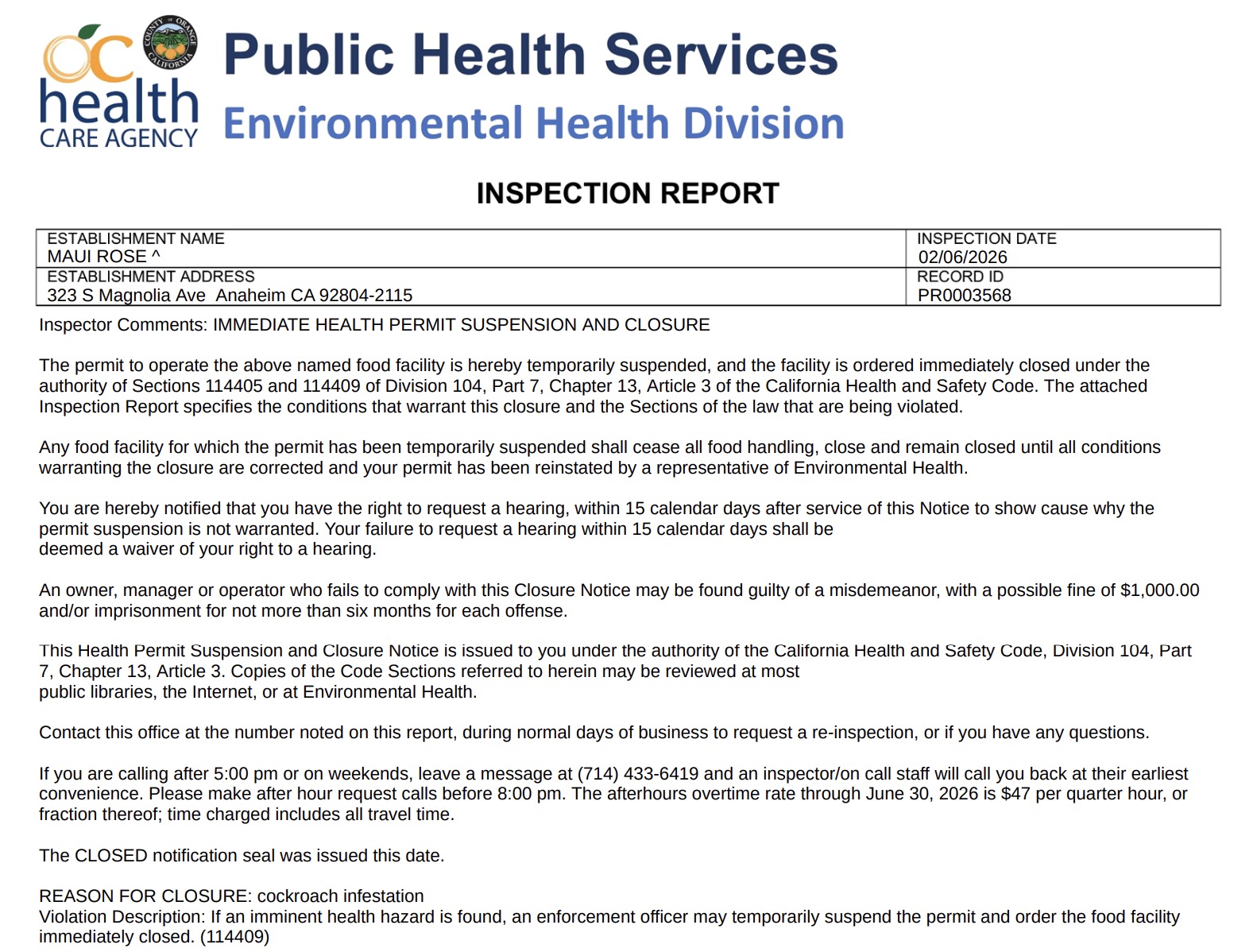 The facility was observed not to be fully enclosed
