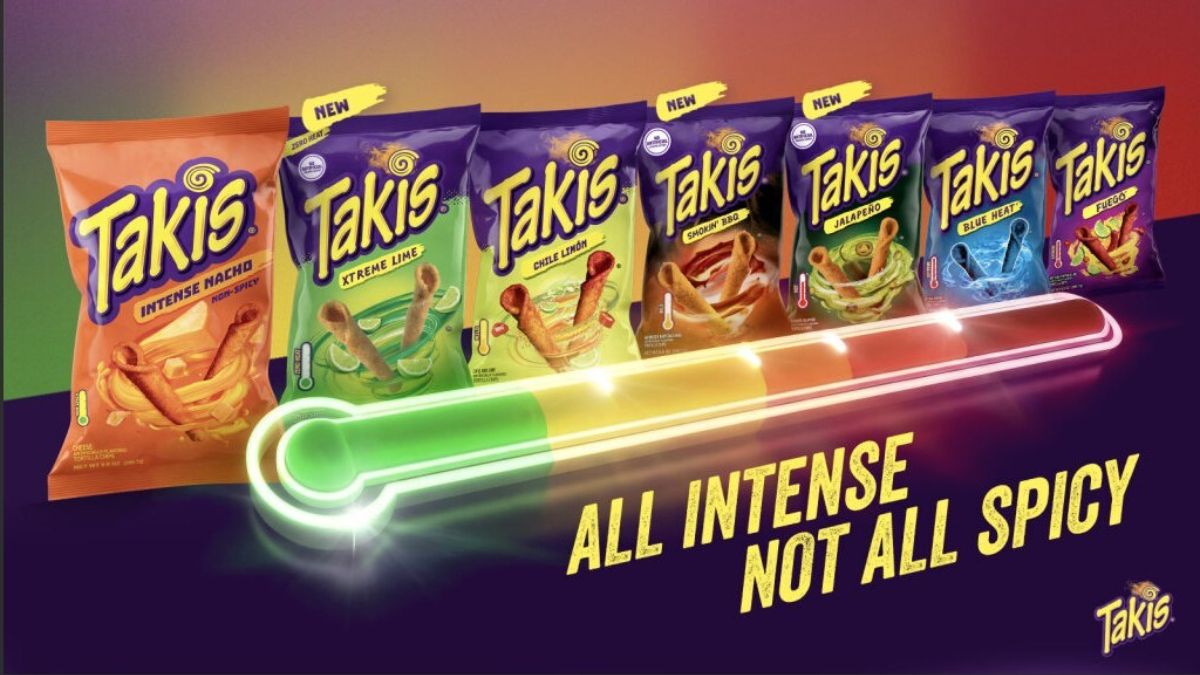Takis' new flavored rolled tortilla chips