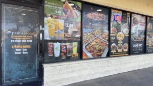 The restaurant was issued a yellow placard