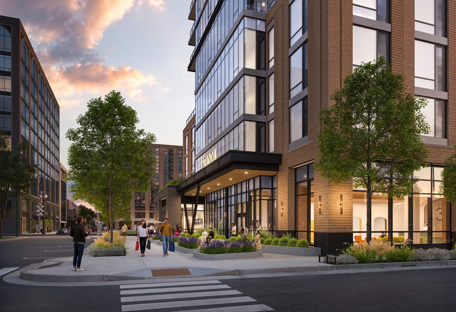 The project, designed by Antunovich Associates, will span 539,000 square feet.