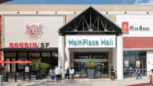 The Carina at MainPlace Mall begins construction.