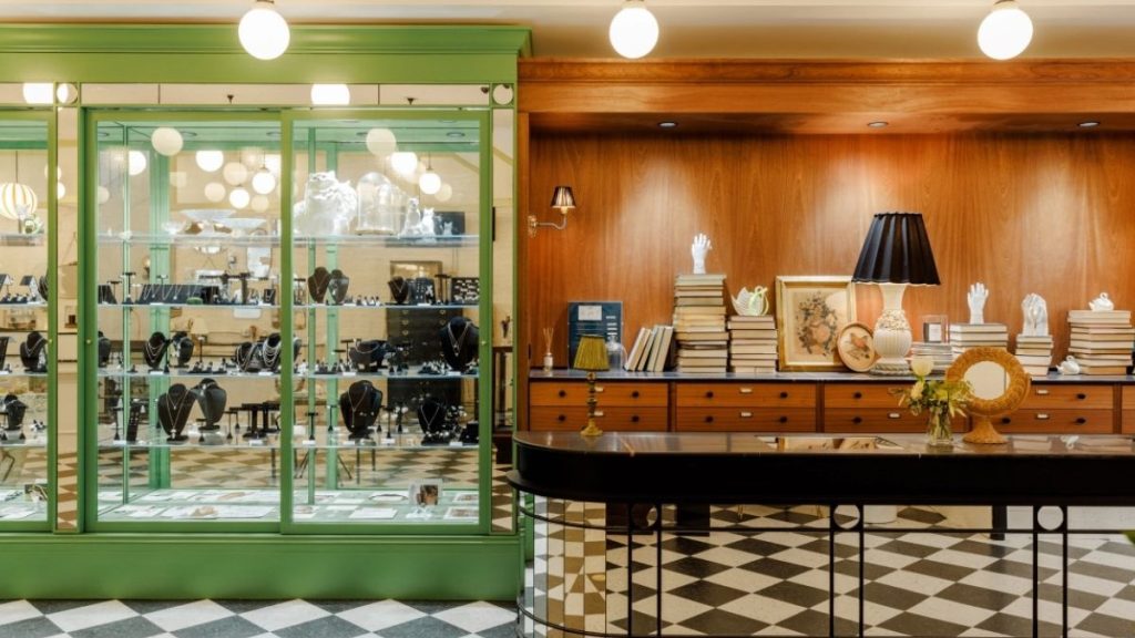 Inside the thoughtful decor and appealing jewelry presentation at a Catbird store