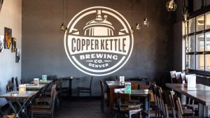 Interior image of Copper Kettle Brewing