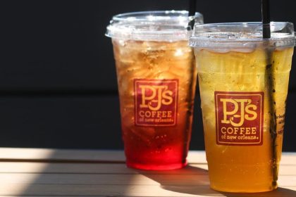 PJ's Coffee drinks