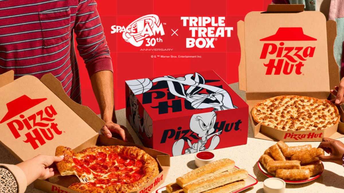 Pizza Hut and Space Jam collaboration