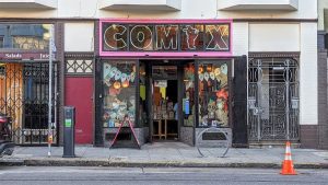 San Francisco comic shop is closing its Mission District storefront today, while the independent publisher plans to continue its publishing operations.