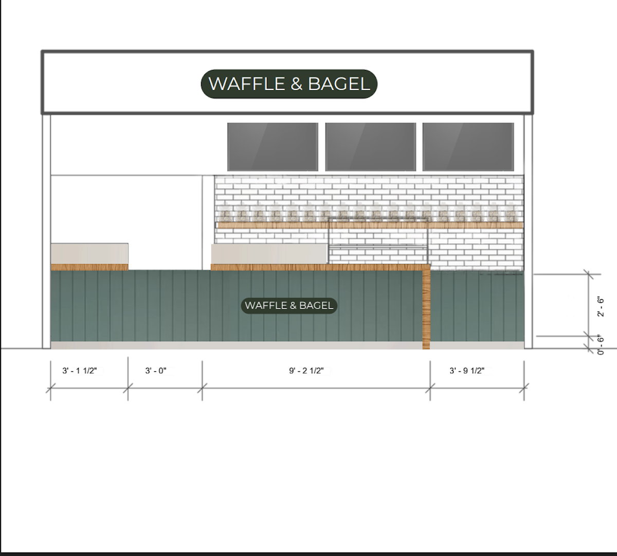 Waffle & Bagel Plans Fast-Casual Debut at the Burlington Mall
