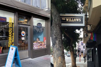 Fishmandu Sushi and The Willows were recommended to shut down due to cockroach infestation in the preparation areas