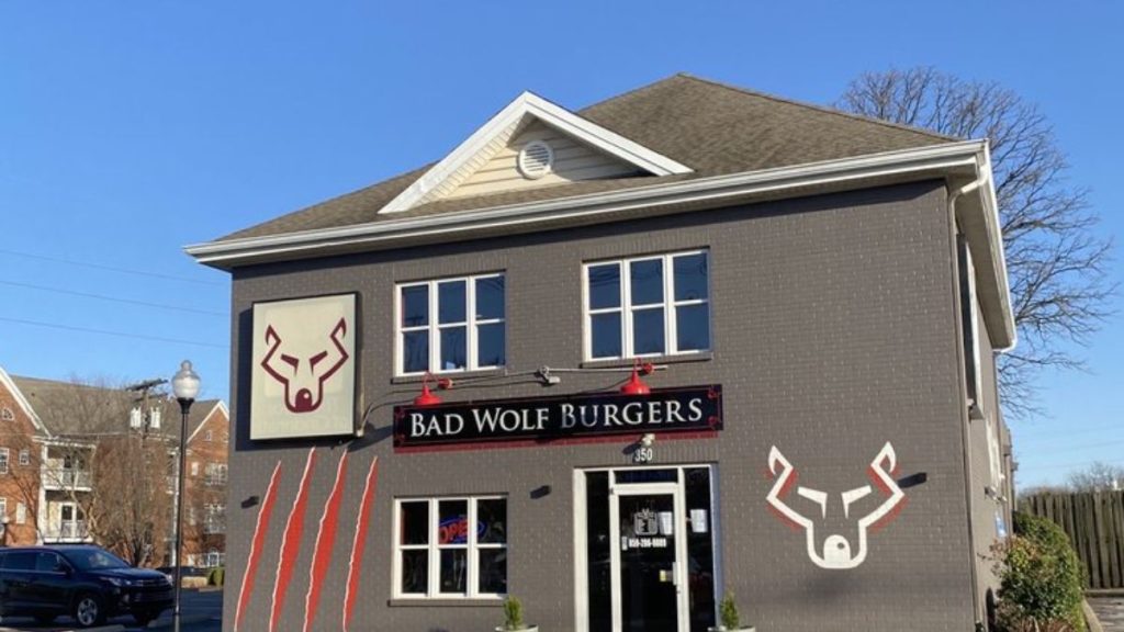 Bad Wolf Burgers storefront