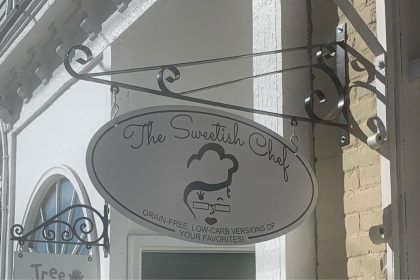 The Sweetish Chef signboard image