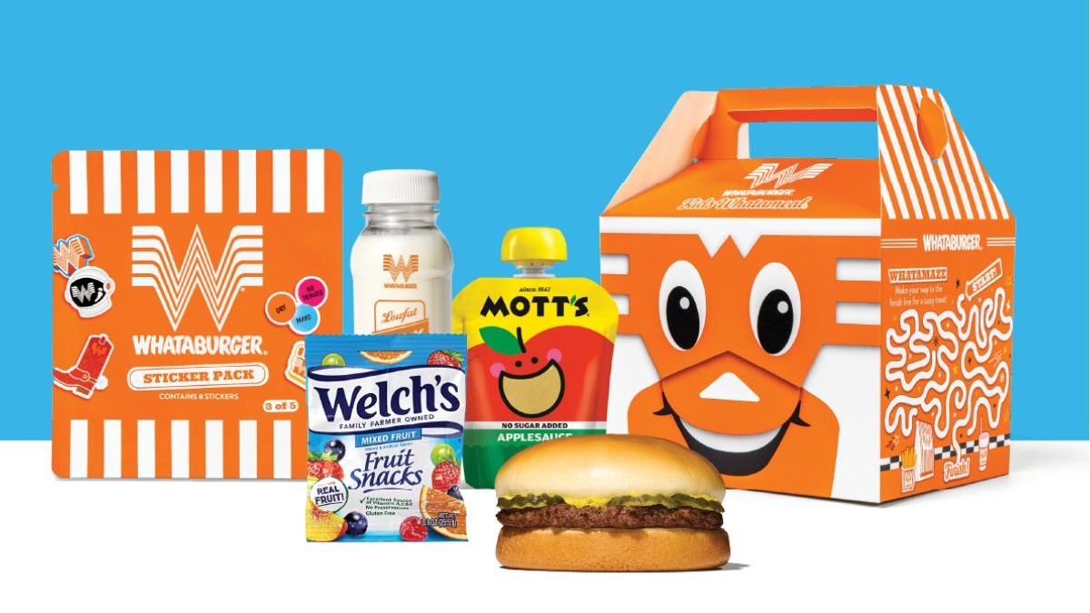 Whataburger continues to expand its kid-friendly offerings and launches refreshed Kids Whatameal featuring interactive games and collectibles.