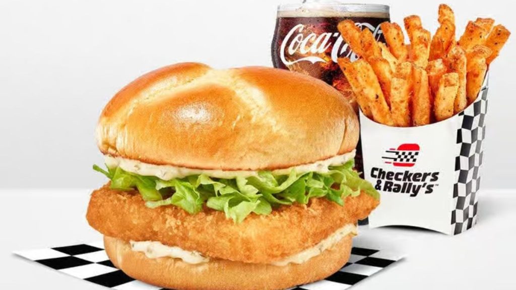 Crispy Fish Sandwich Combo from Checkers and Rally’s menu