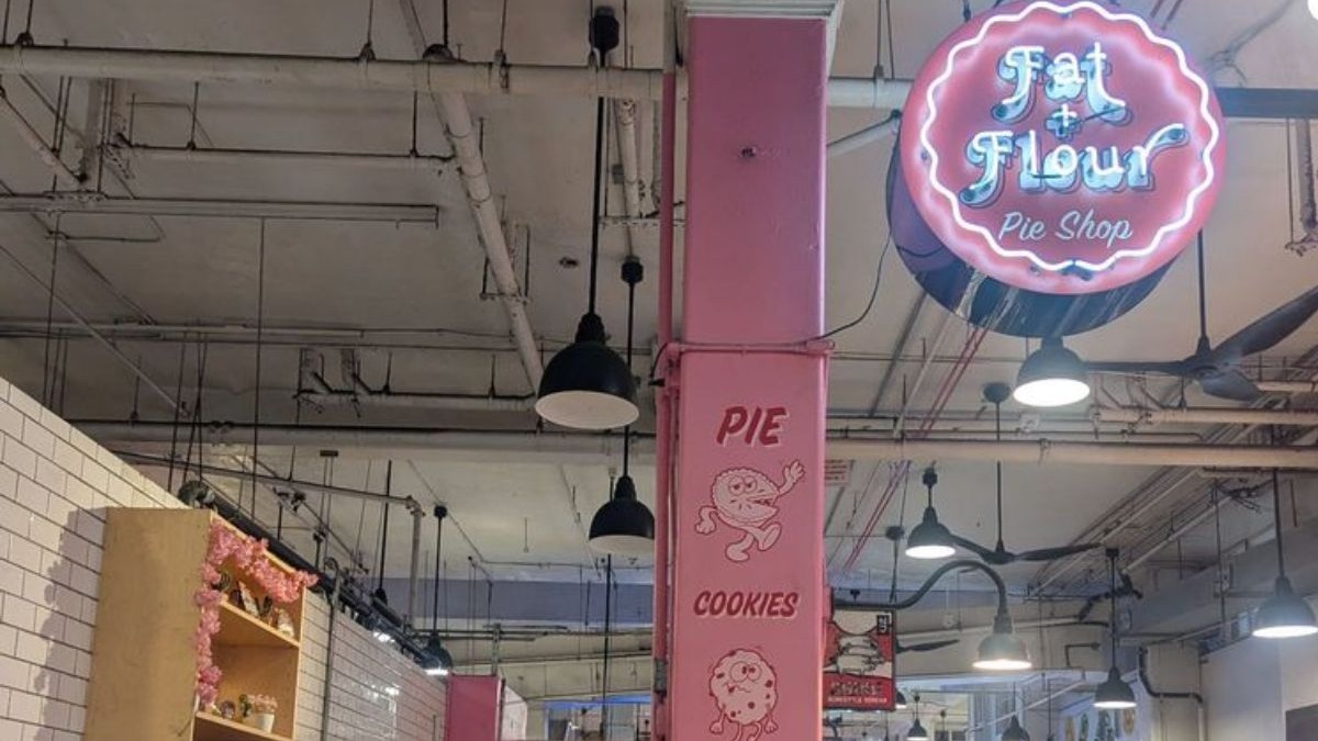 Fat + Flour pie shop inside Grand Central Market