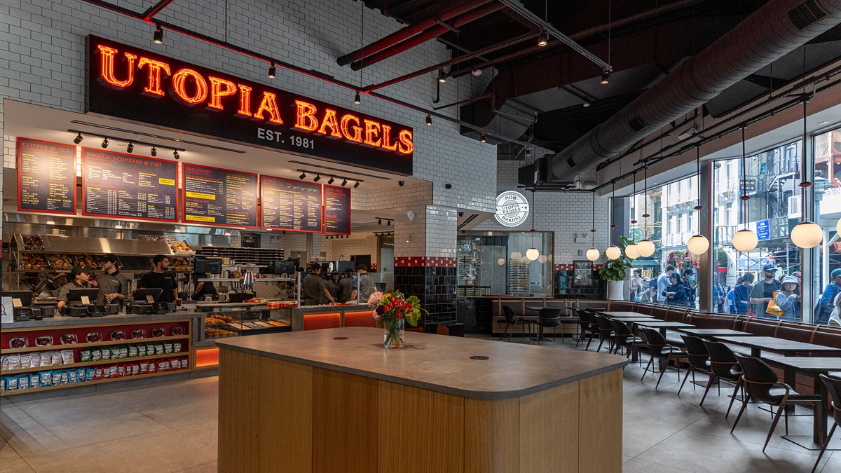 Utopia Bagels opens new location.