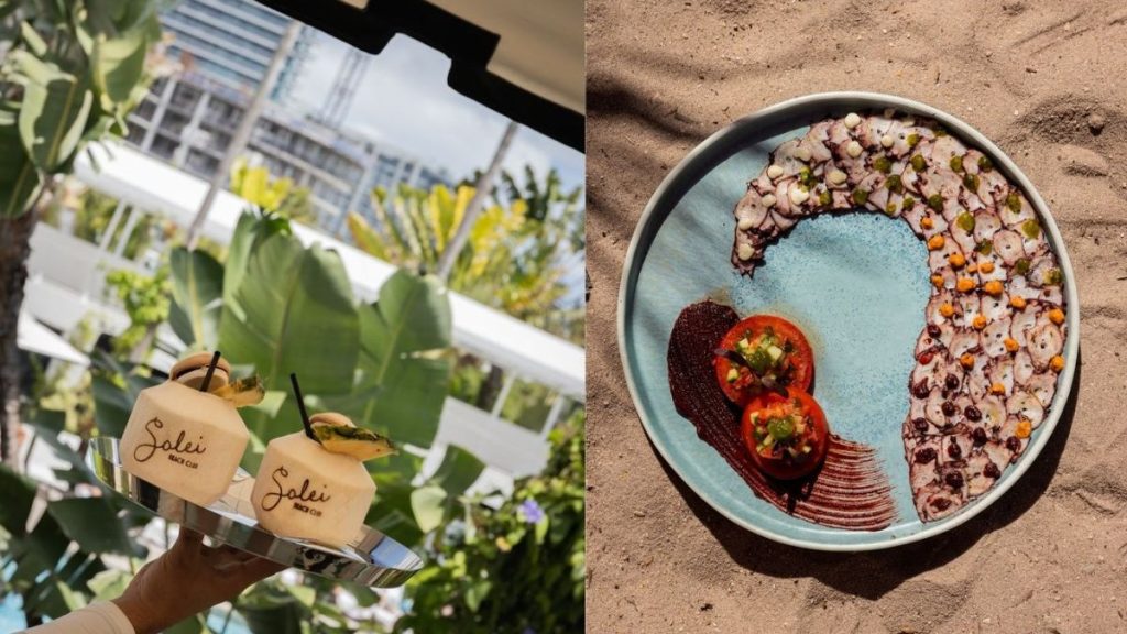 Solei has focused on the presentation along with the taste of Mediterranean-inspired cuisine