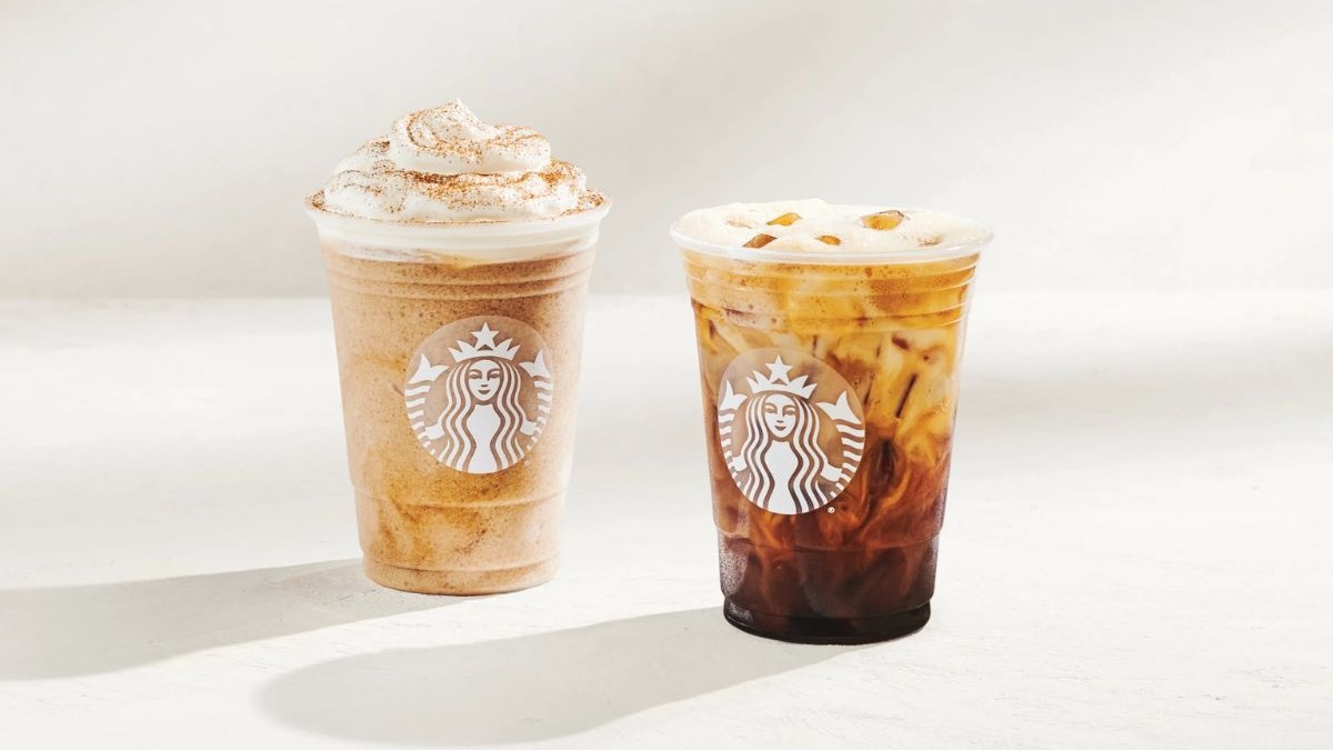 Image of two Mexican-style horchata flavors from Starbucks’ summer menu